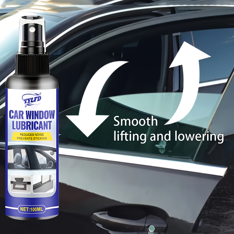 car window lubrication spray glass smoothness