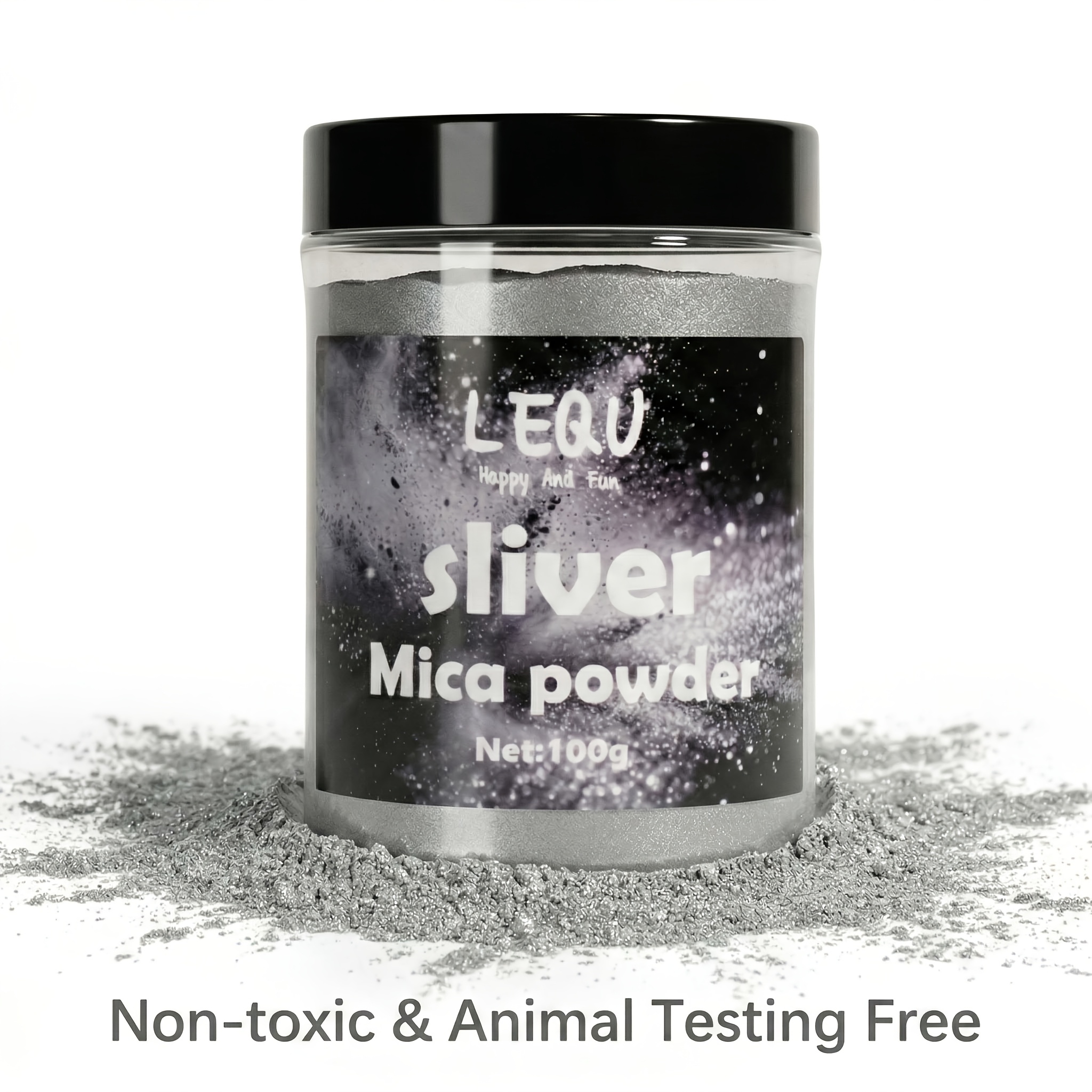 TEMU Golden Metal Powder, 3.5 Ounces/ 100 Grams. In : Golden, Silver And Black. Flash Resin Powder. For Use In Epoxy Resin. For Projects