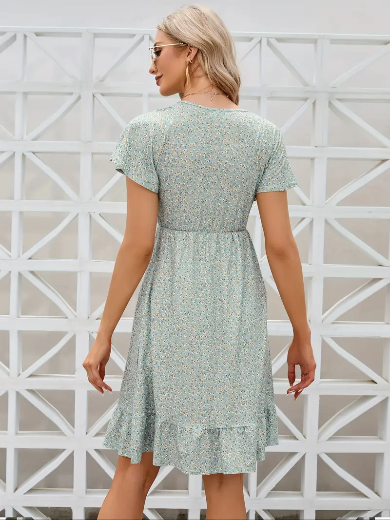 womens maternity dress v neck short sleeve midi dress floral - Temu womens maternity dress v neck short sleeve midi dress floral - Temu