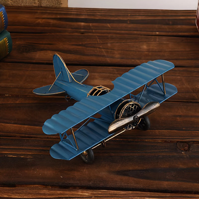 

Retro Iron Aircraft Model Creative Home Decoration Aircraft Gift Decoration Office Desktop Metal Crafts