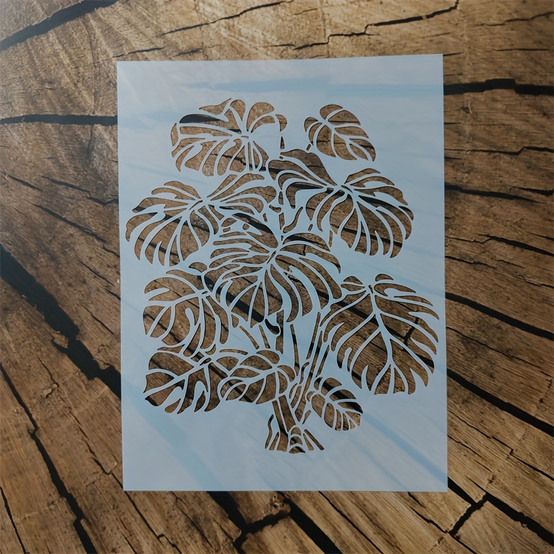 monstera schablone ausstanzungen malvorlage tropische - Temu Austria