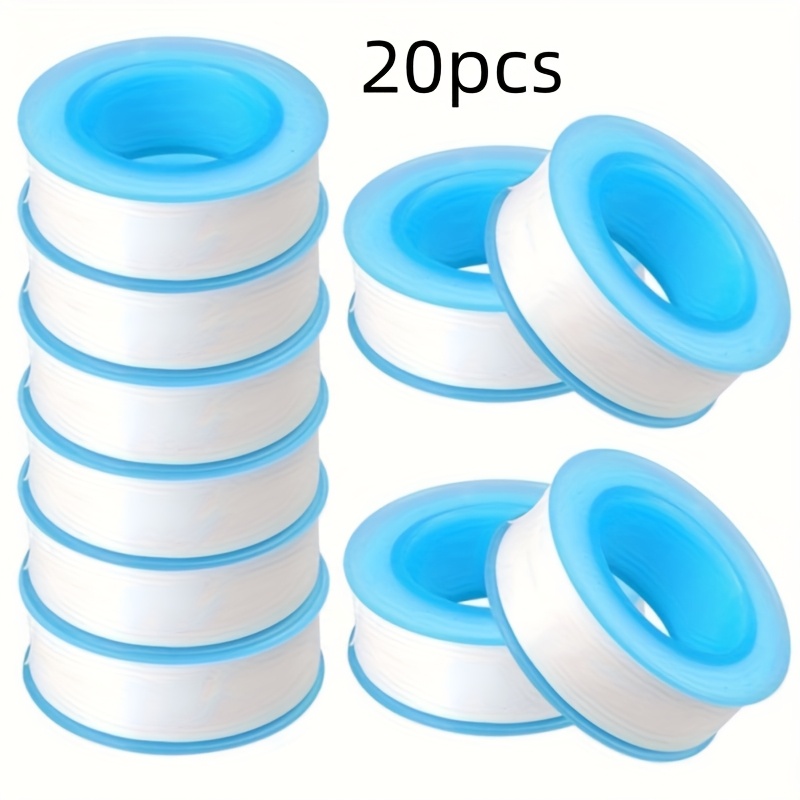 Image of 20pcs Plumbing Tape, Tape, Sealing Tape, Pipe Sealing Tape, Threaded Sealing Tape, Shower Hose Tape, White