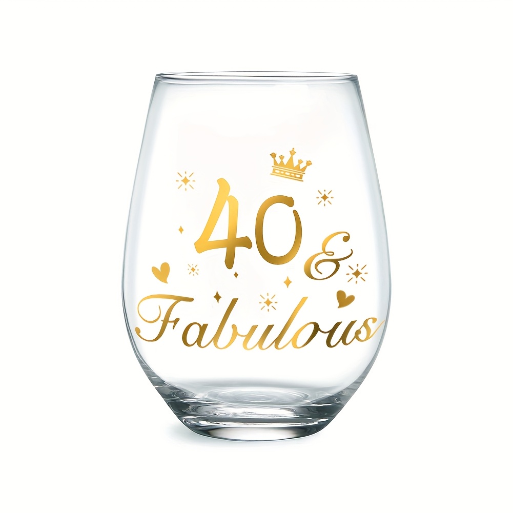 TEMU Birthday Gift, Birthday Gift Cup, 18th, 21st, 30th, 40th, 50th, 60th Happy Birthday Glass, Give , Give Sisters, Give Men, Give Women Birthday
