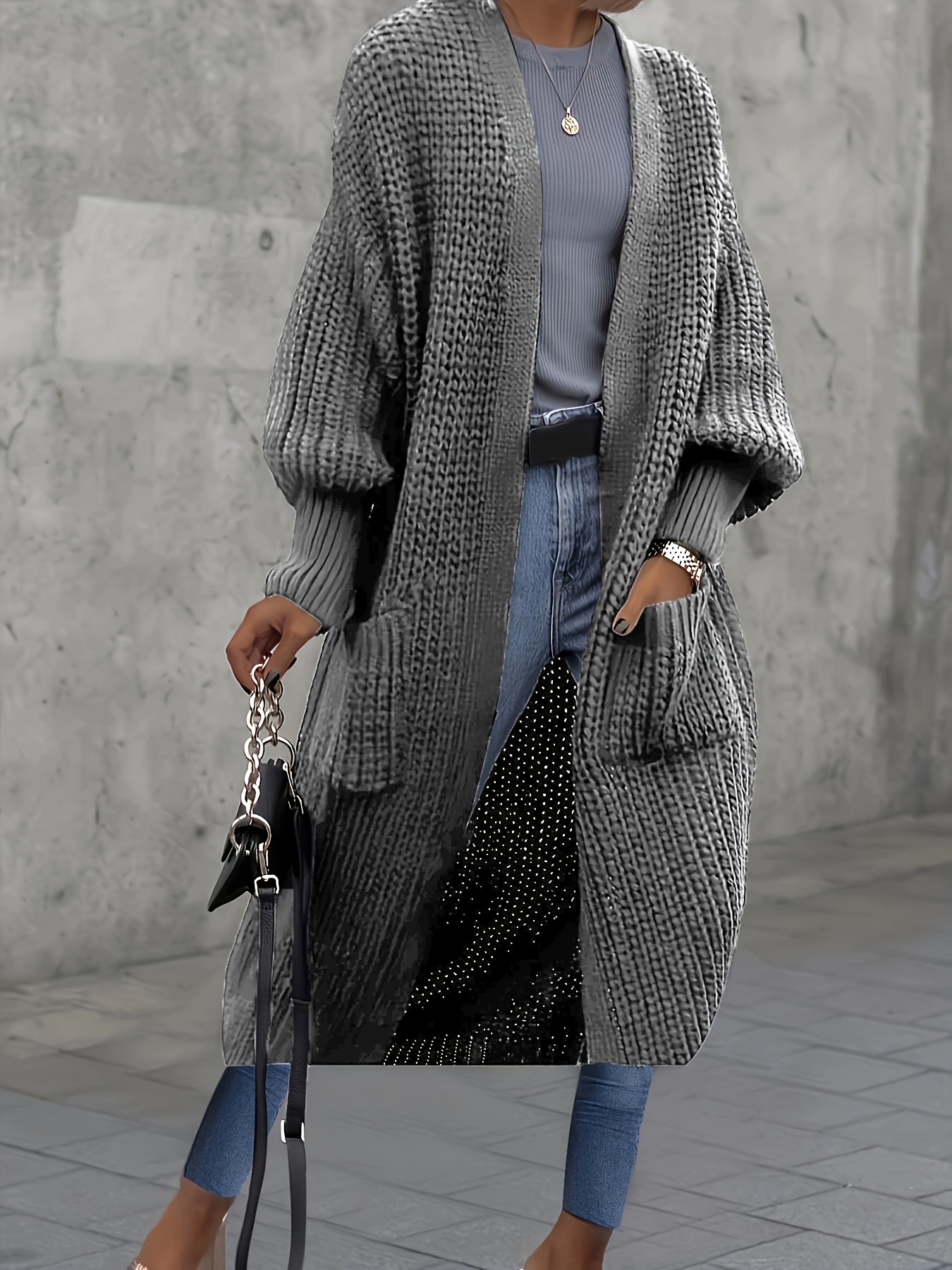 Winter Outfits Stylish Plus Size Cardigans Plus Size Women's