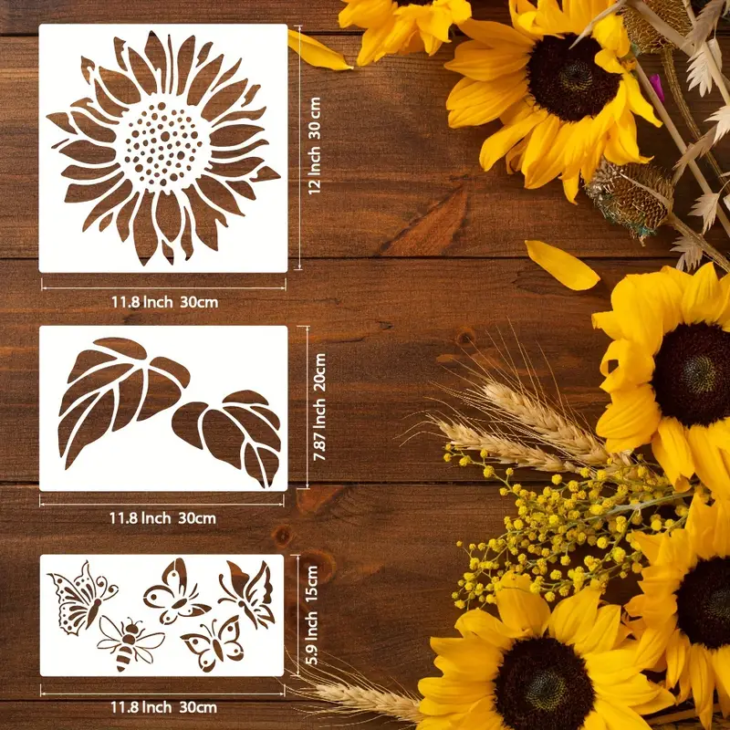 sunflower stencil garden fence large sunflower stencils - Temu sunflower-stencil-garden-fence-large-sunflower-stencils-temu