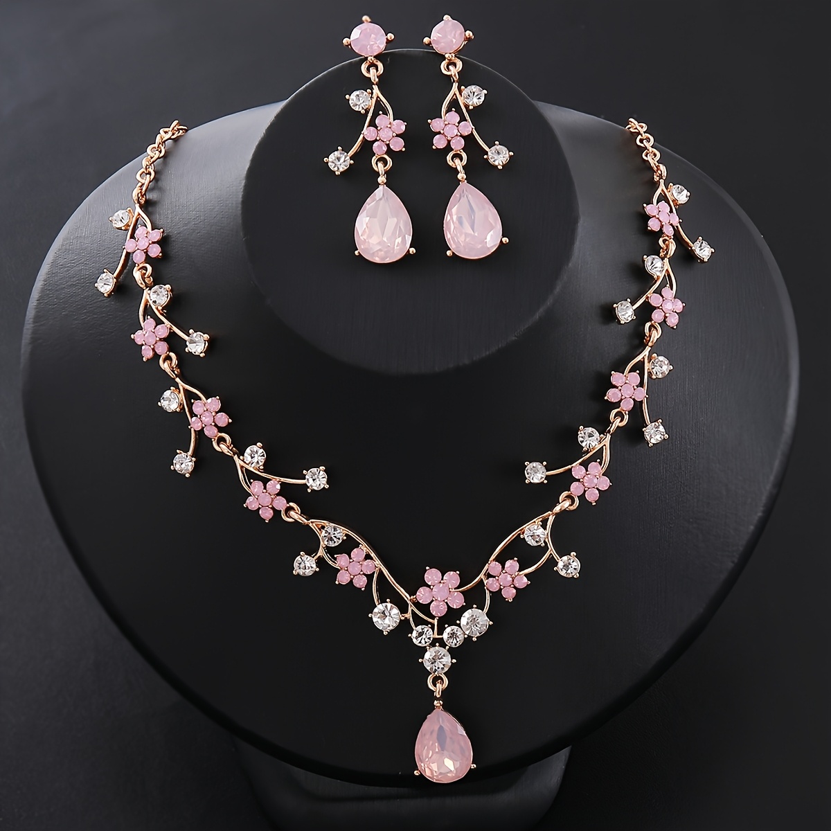 TEMU 3pcs/set Elegant Classic Design Women's Fashion Jewelry Set