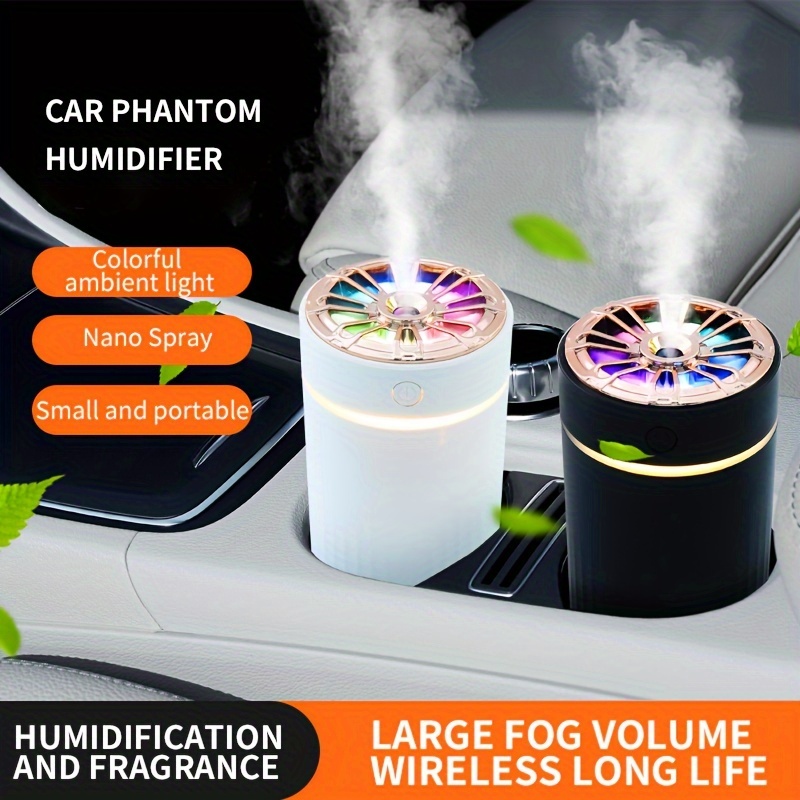 Humidificador de aromaterapia para coche, Mini escritorio, USB