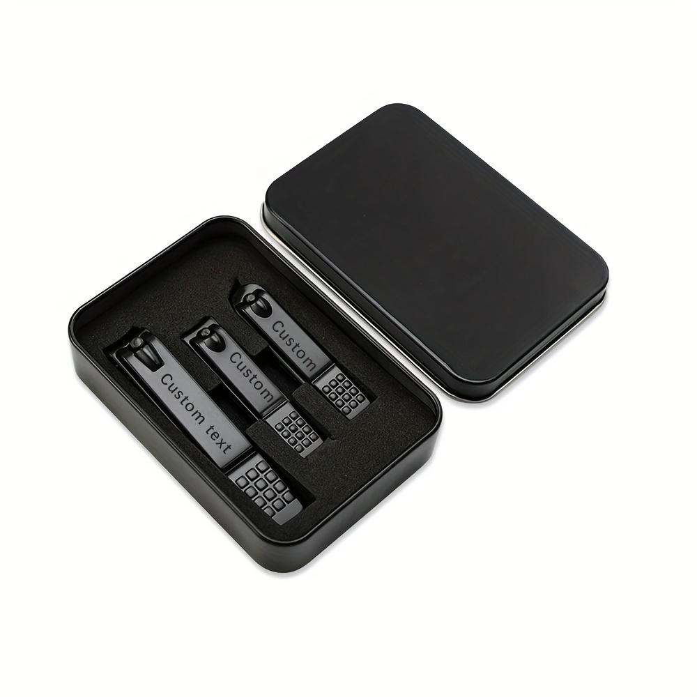 TEMU [ Custom] Custom Nail Clippers And Toenails Nail Clippers, Custom Nail Clippers Sets, Steel Nail Clippers, Personalized Nail Clippers, Special