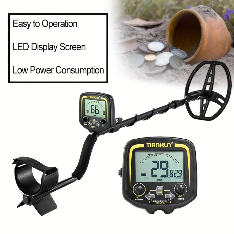 TX-850 Professional underground metal detector, scanner, treasure Finder, treasure finder, depth of 2.5 meters, 11 inch search coil