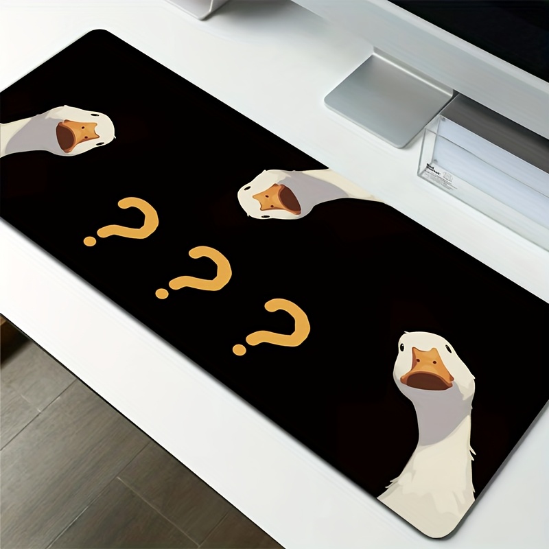 TEMU Xxl Large Mouse Pad Compatible For & Keyboards, Extended Desk Mat With Non-slip Base & Suitable For Office,, Gaming, Computer Desk - Large