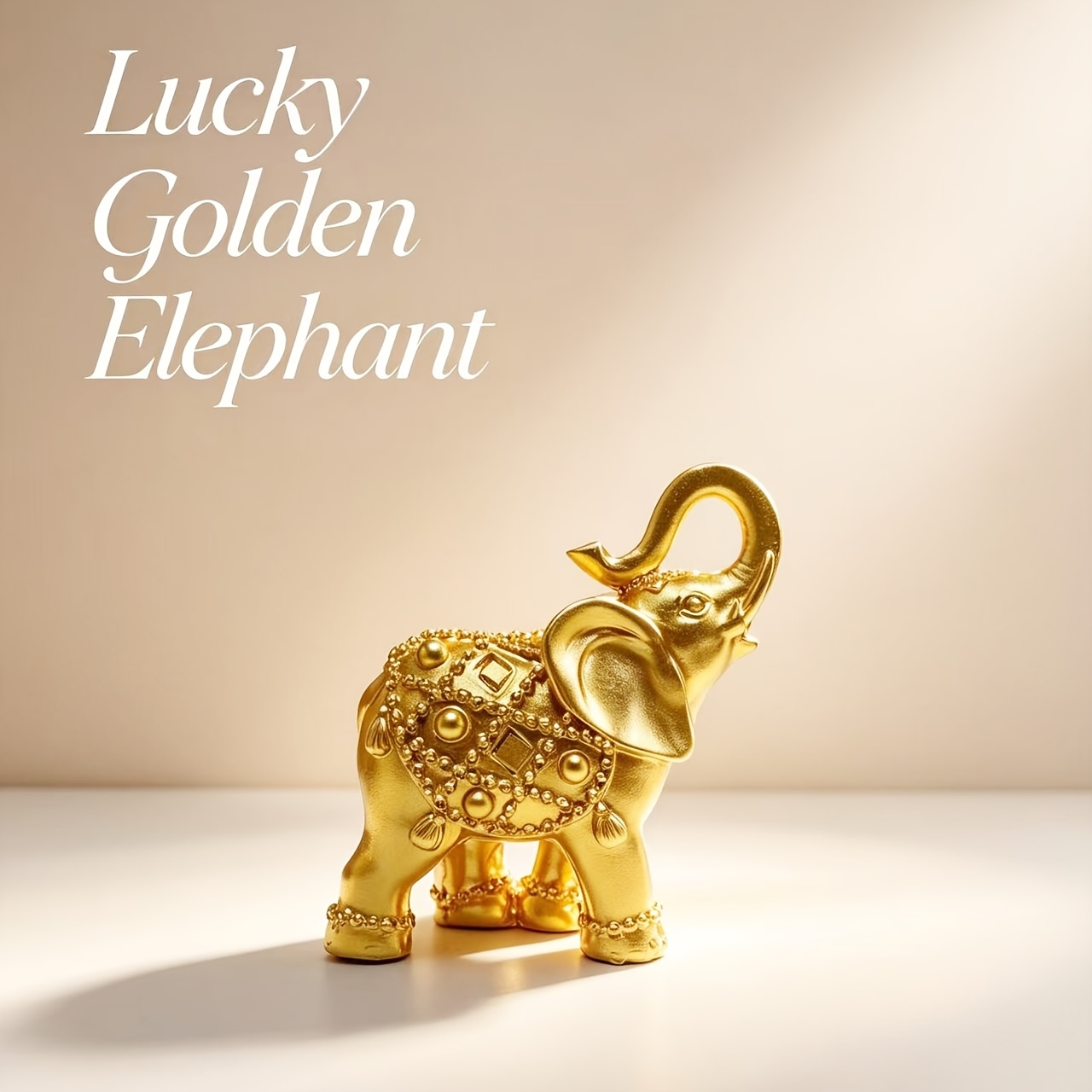 European Style Small Elephant Craft Ornament