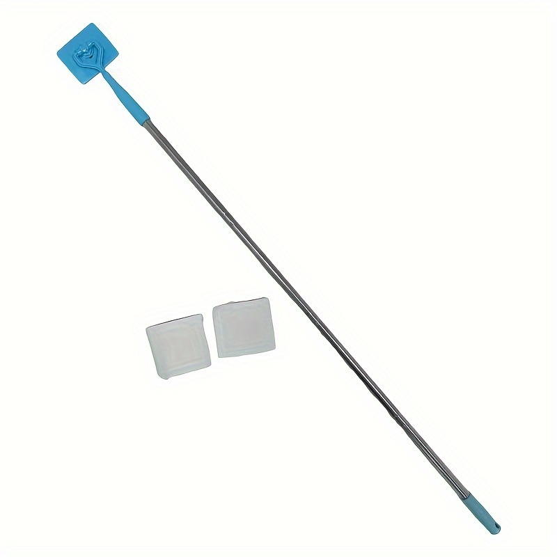 Image of Skirting Cleaning Pads Baseboard Mop Cleaning Wiper Cleaning Wipe Cleaning Wipe Mop Use For Bathroom, Kitchen, And The ! For Cleaning Skirting Boards With Napkins And Long Handles.