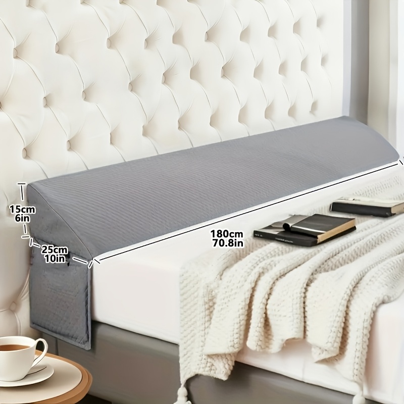 Bed Wedge Pillow, For Multi-position Use, Sleeping Wedge Pillow, Supports Back, Leg, Knee, Includes Cover, Breathable And Skin-friendly