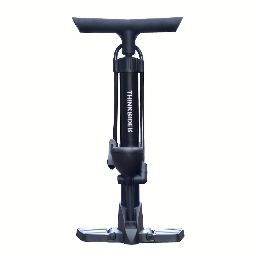 Thinkrider Bicycle Pump 160psi Portable Stainless Pump Schrader Valve Inflator Bike Accessories