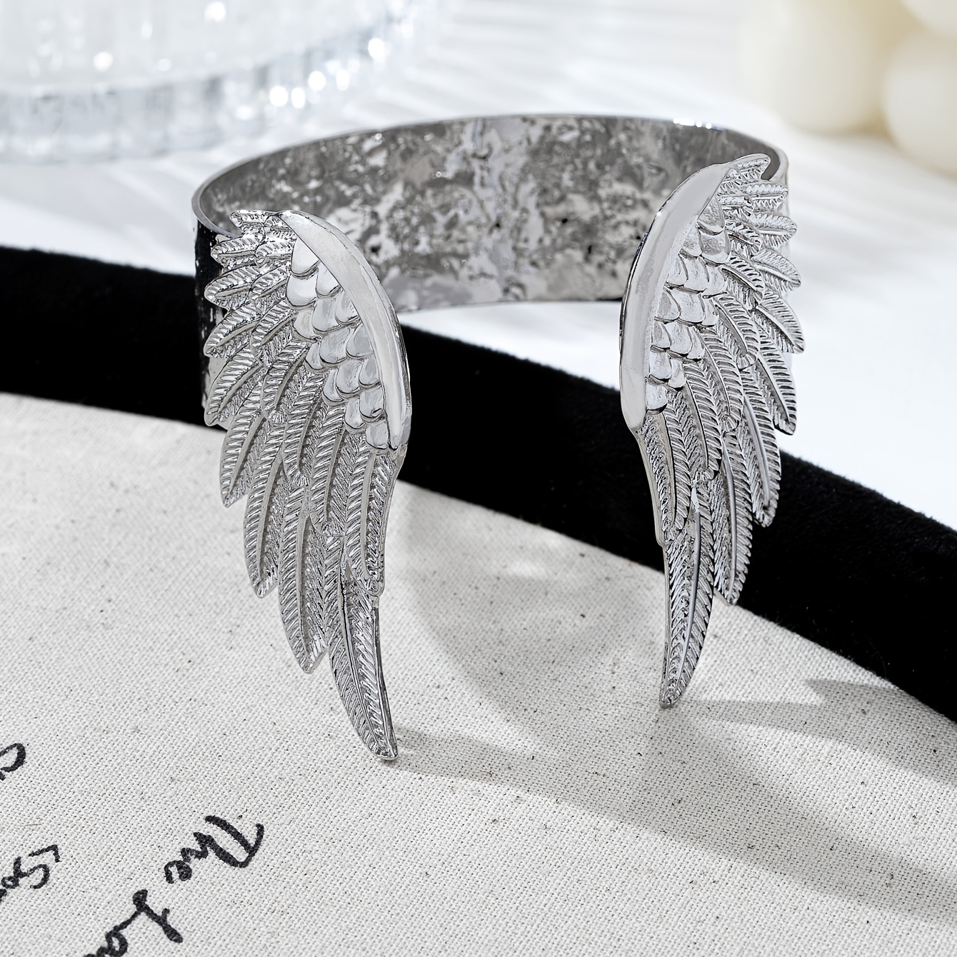 TEMU Bracelet de plumes tendance pour femmes