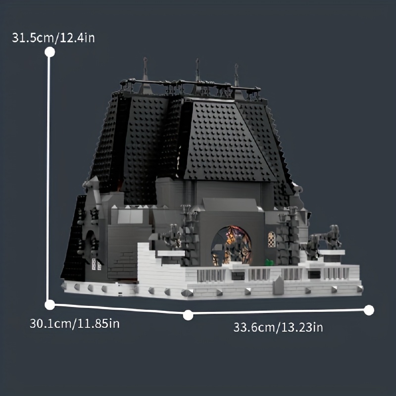 Image of No Original Box 2659pcs Bricks Assembly Modular Buildings Block Model For Christmas Halloween Gift, Xbert66144 Block Toys For Home Decoration