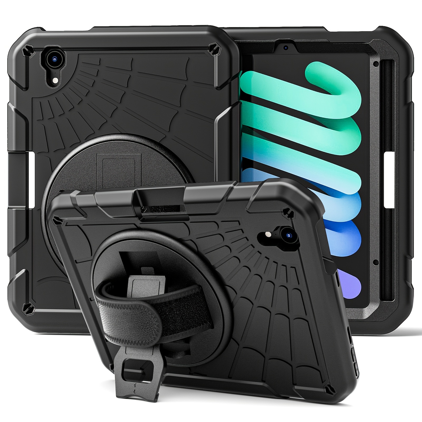 Built in Stand For Ipad 9.7 Tri protection Silicone Pc Case - Temu