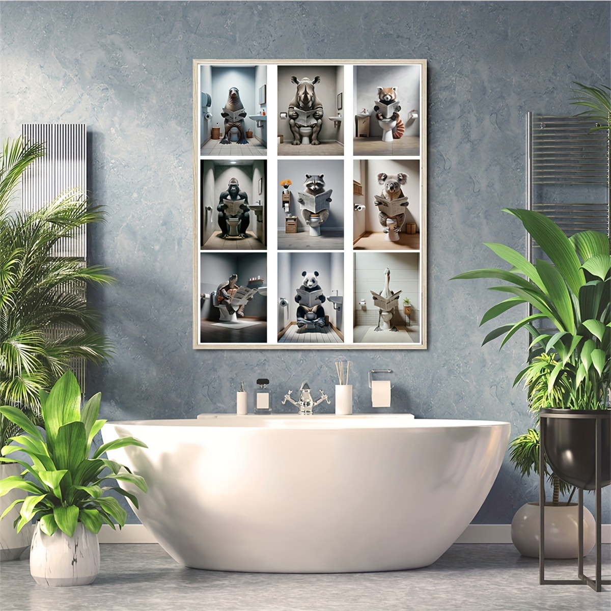 Cockapoo op het toilet posters & art prints door Craig Doogan