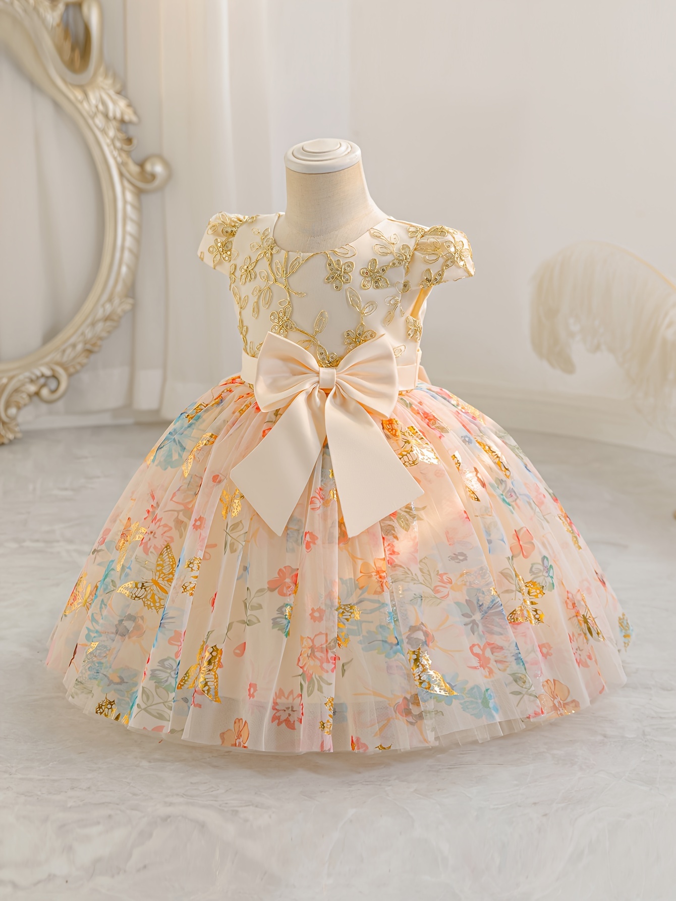 birthday girl dress 6 year old Birthday Baby Girl One-Year-Old Western Style Two-Piece Suit Princess –  Mega Mart Center