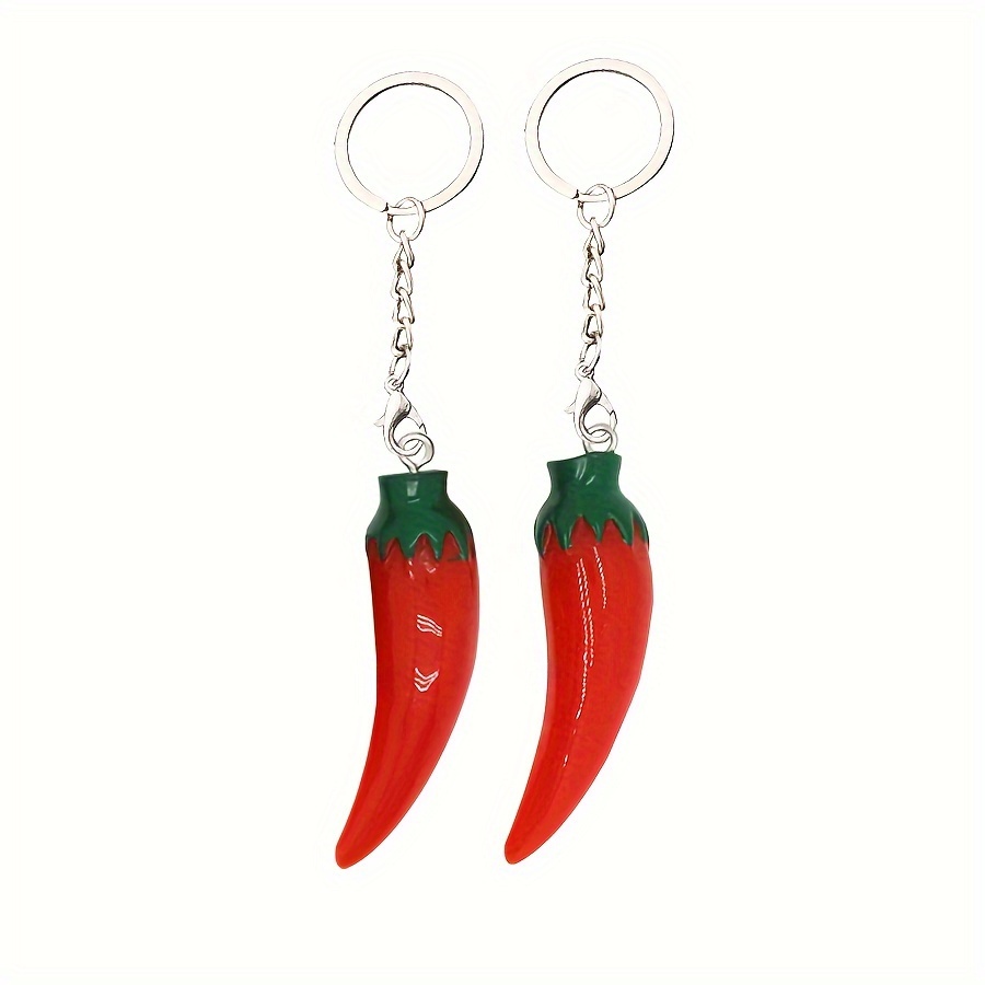 Kate spade chili pepper resin keychain 2024