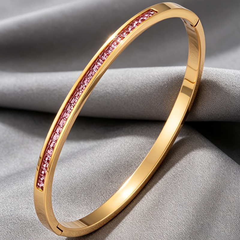 Women's 6pcs Exquisite Stainless Steel Bracelet Set