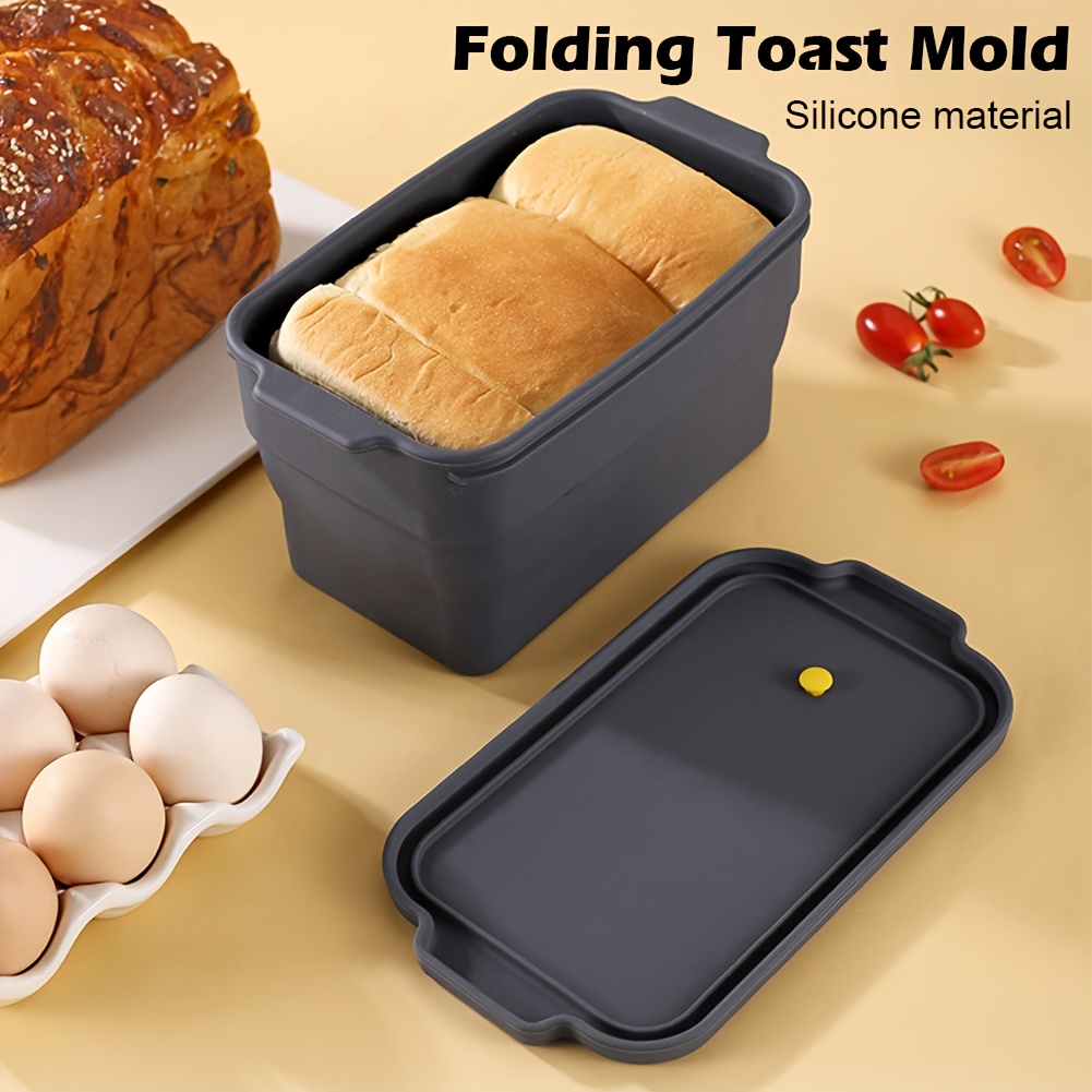 collapsible silicone loaf pan non stick bpa free oven Temu