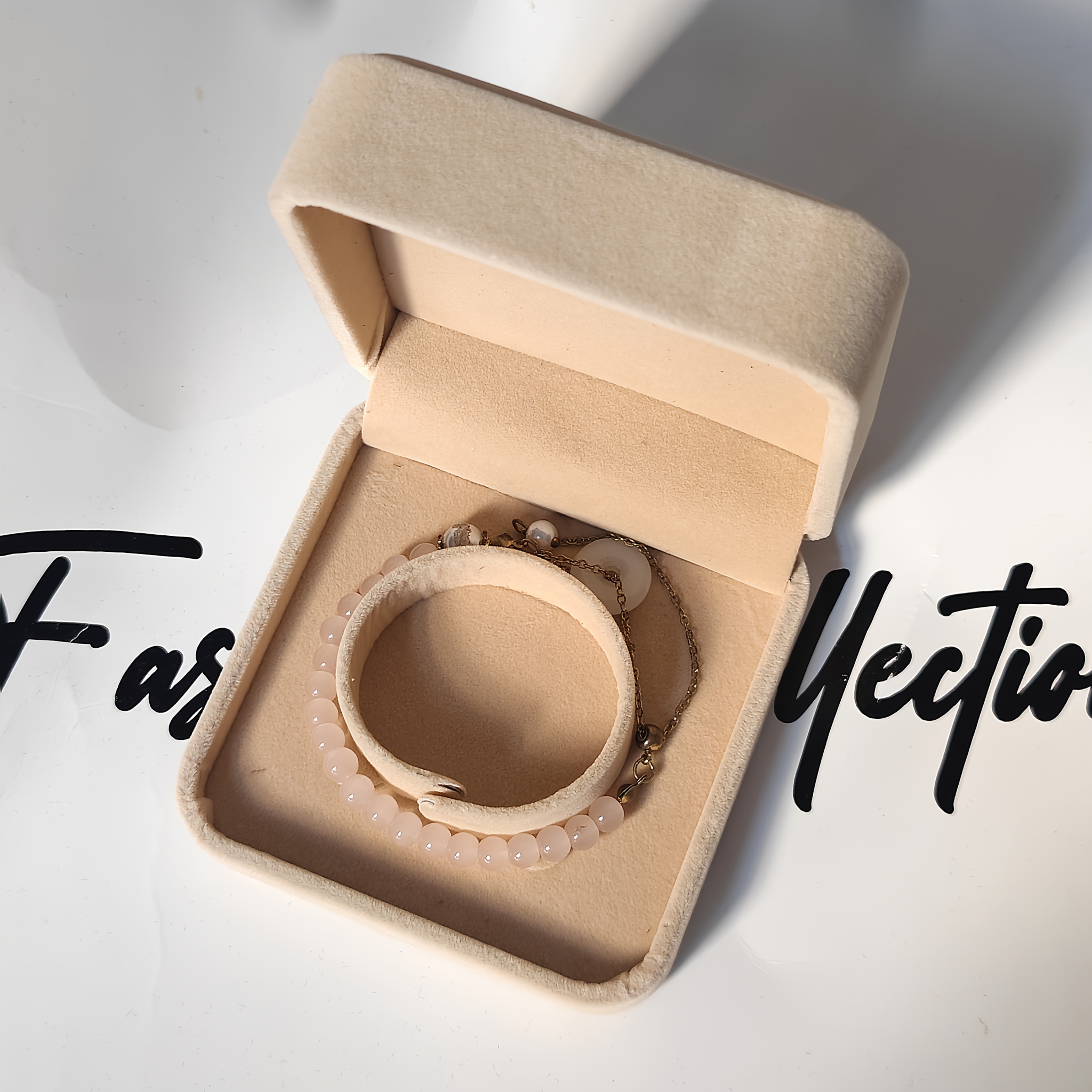 2/6/12pcs Velvet Bracelet Box Set, High-End Gift Packaging