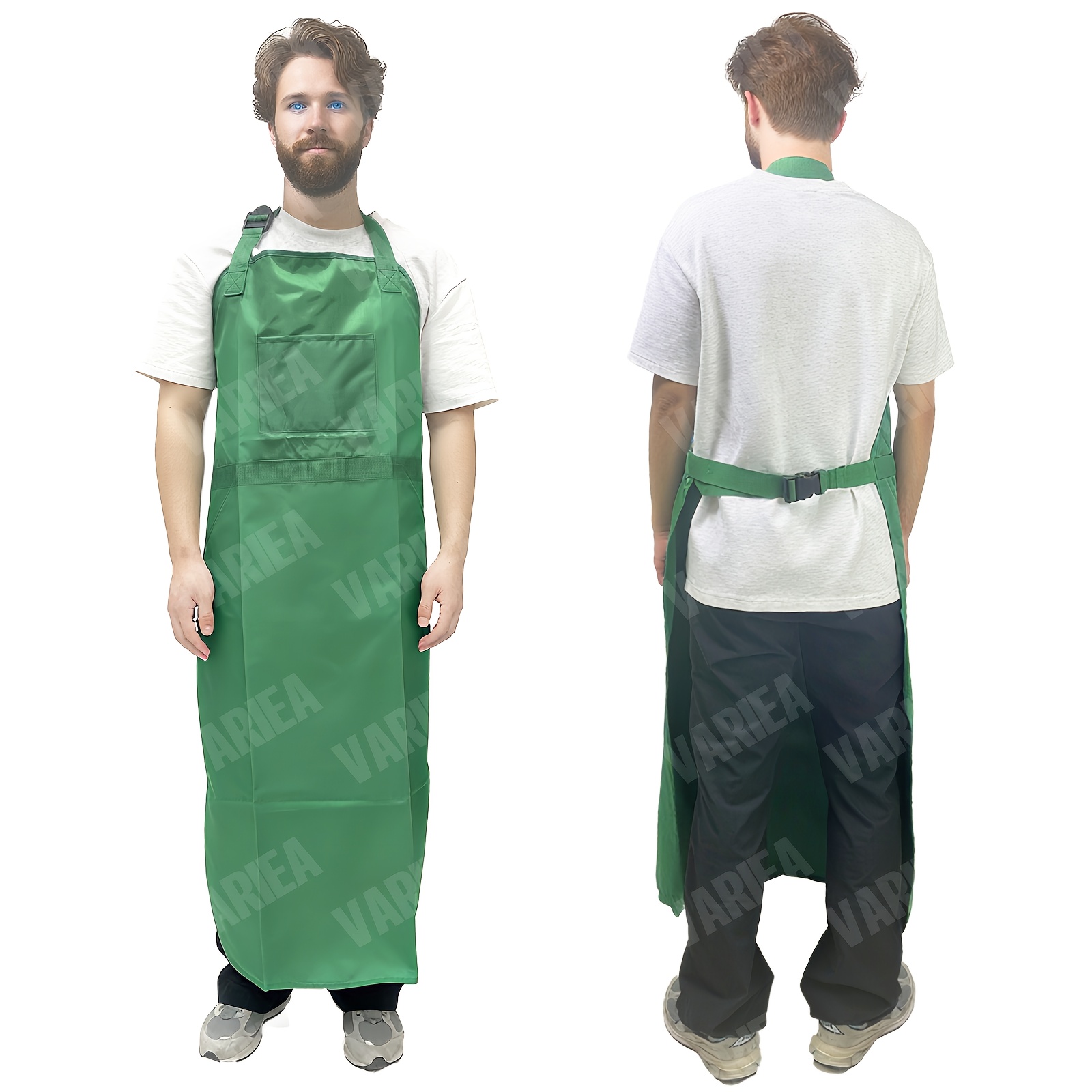 TEMU Variea-garden Apron With Pockets - Lightweight, Easy-to-wear For Lawn Care & Gardening | Outdoor For Men And Women, Gardening Apron, Adjustable