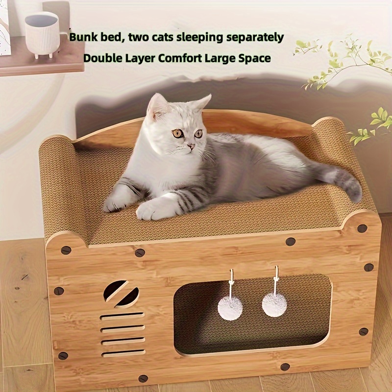 Cat bunk bed hotsell
