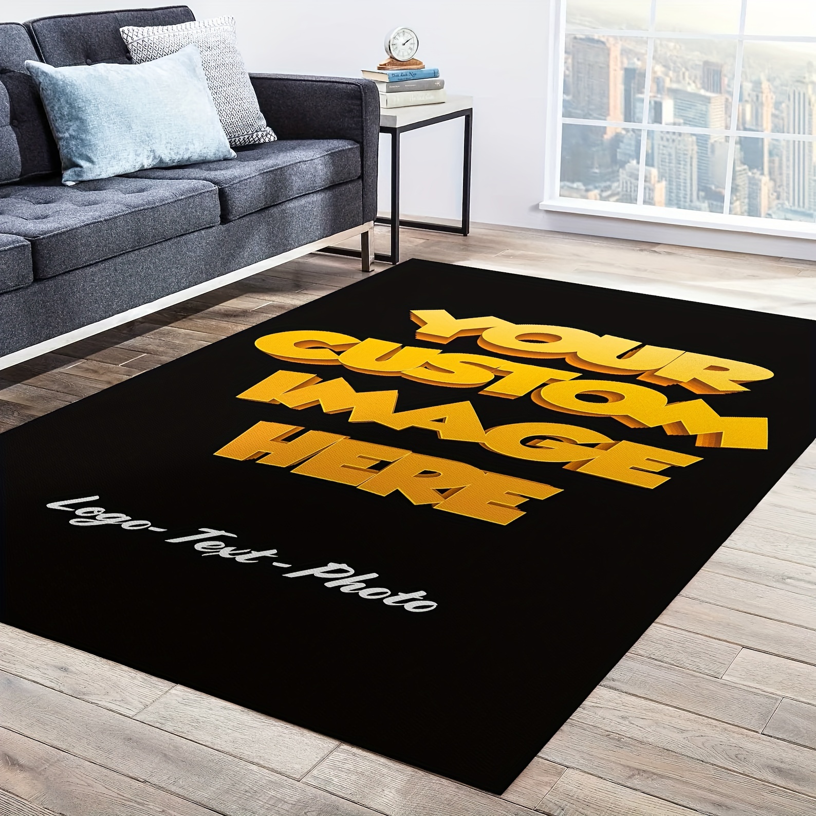 

Customizable Area Rug - Personalize , & | , For & Bedroom Decor