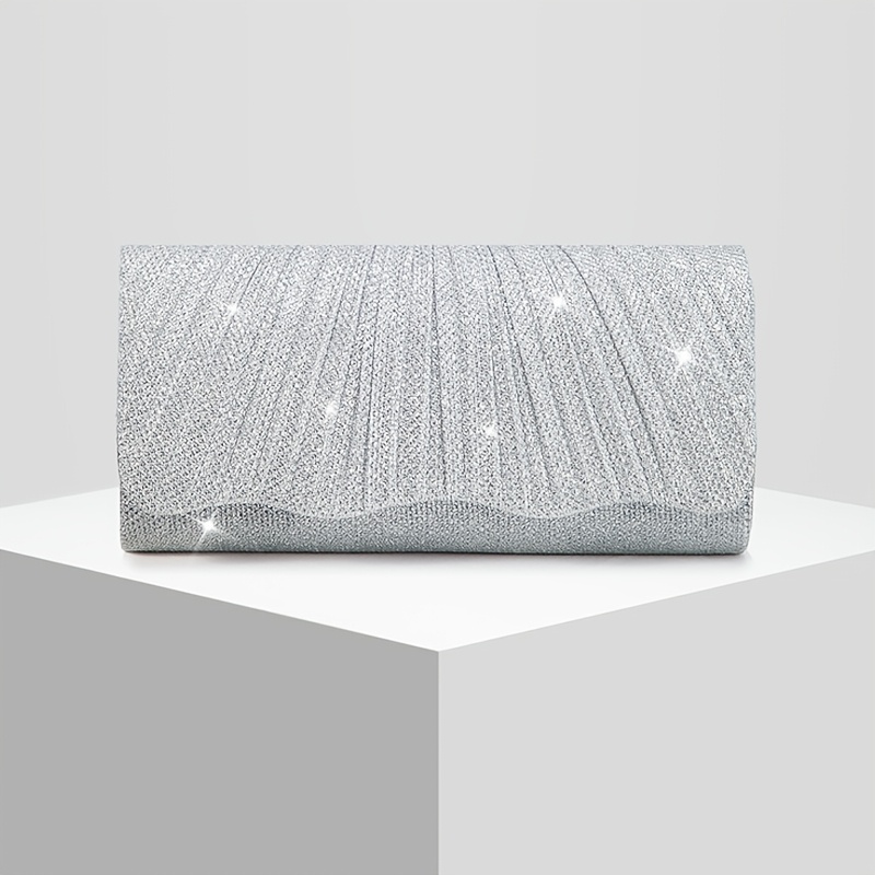 TEMU Neue funkelnde Abendtasche für Damen, Braut-Hochzeitstasche, vielseitige -Handtasche, Umhängetasche für die Hochzeitssaison. für Hochzeiten,