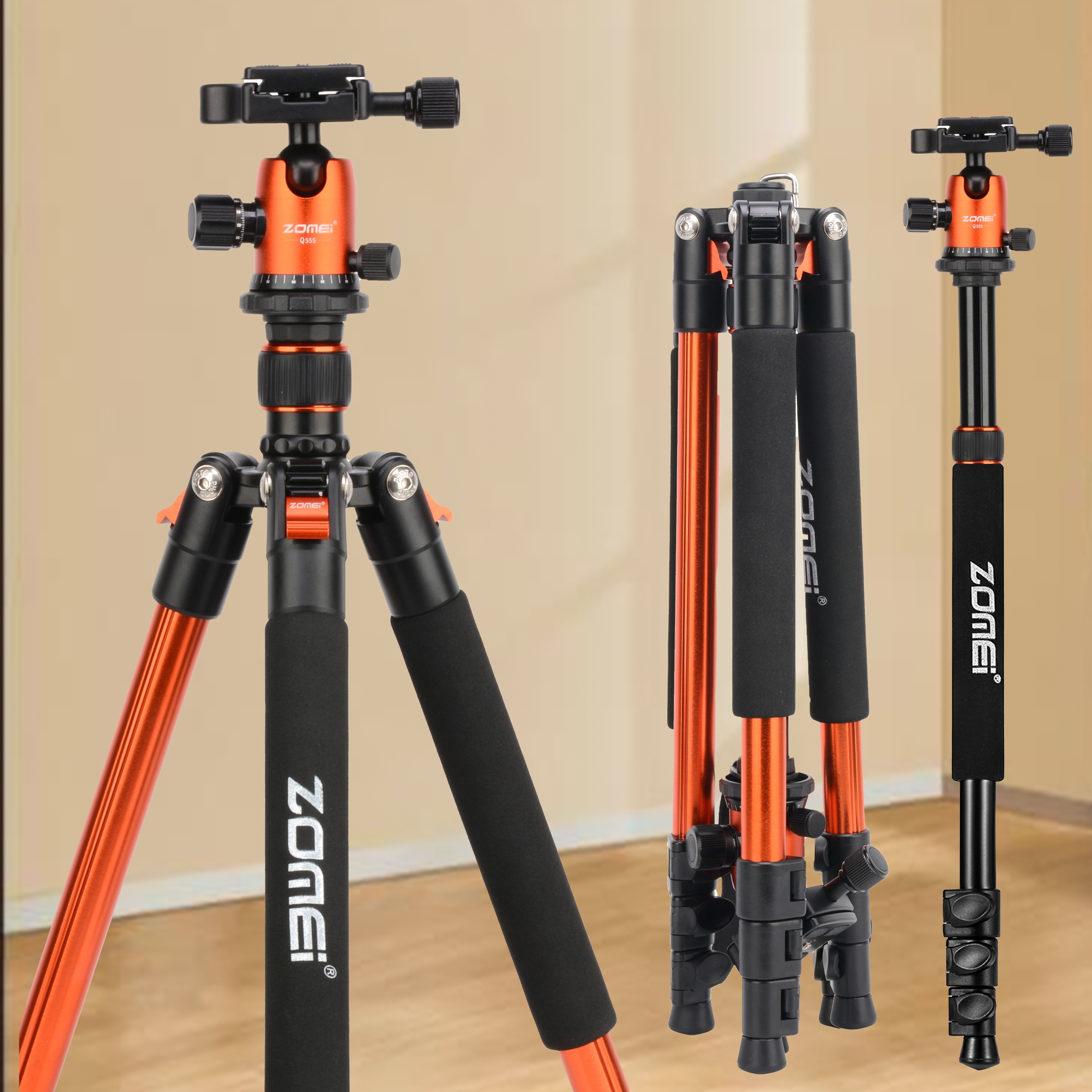 

1 Set , 62" Stand, 62 Tripods & Monopods, Duty For Binoculars