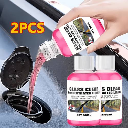 2pcs nano glass anti rain agent anti rain and anti fog spray for car glass helmet windshield and interior glass