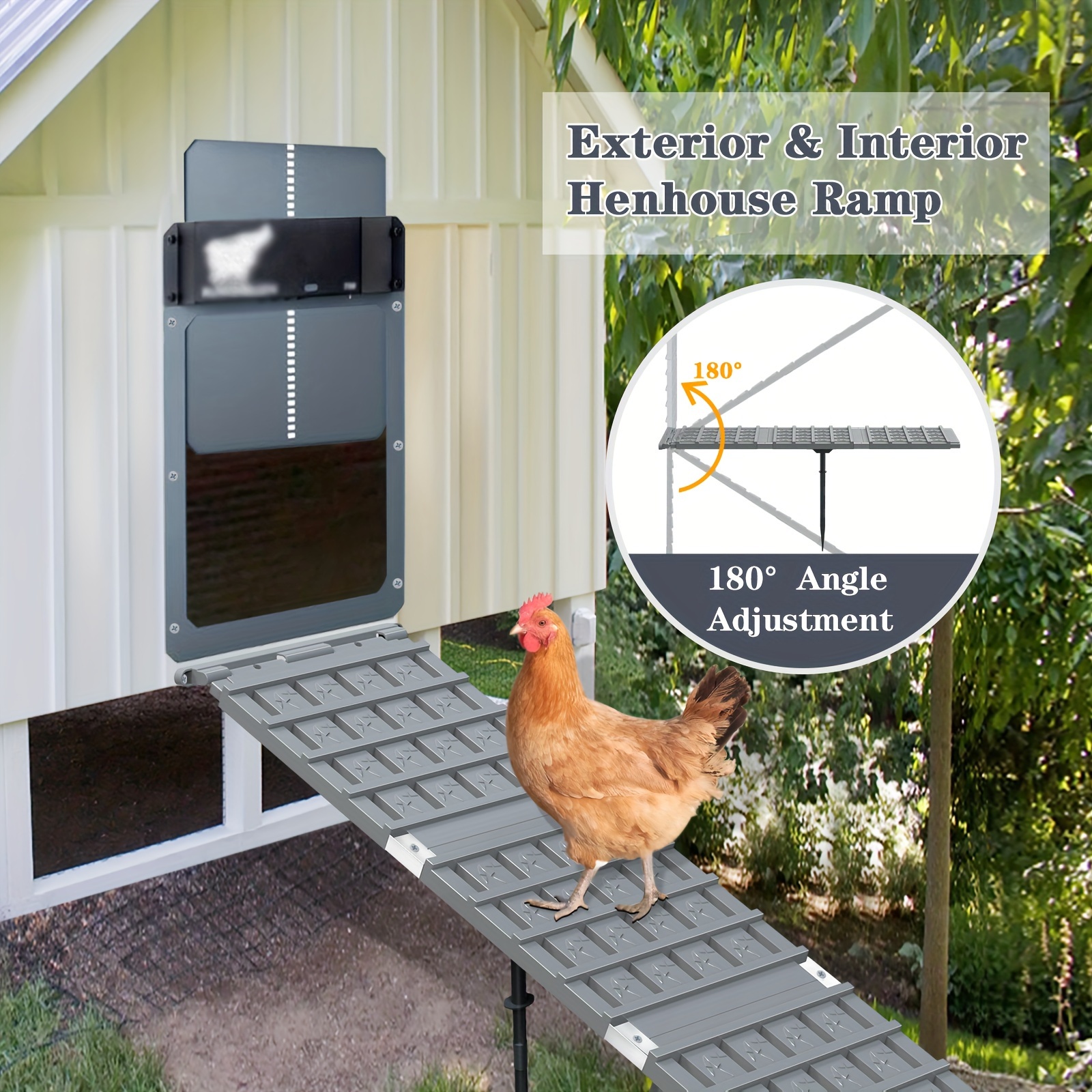 Chicken Coop Ramp Chicken Ladder Coop Henhouse Chicken Ramp Temu