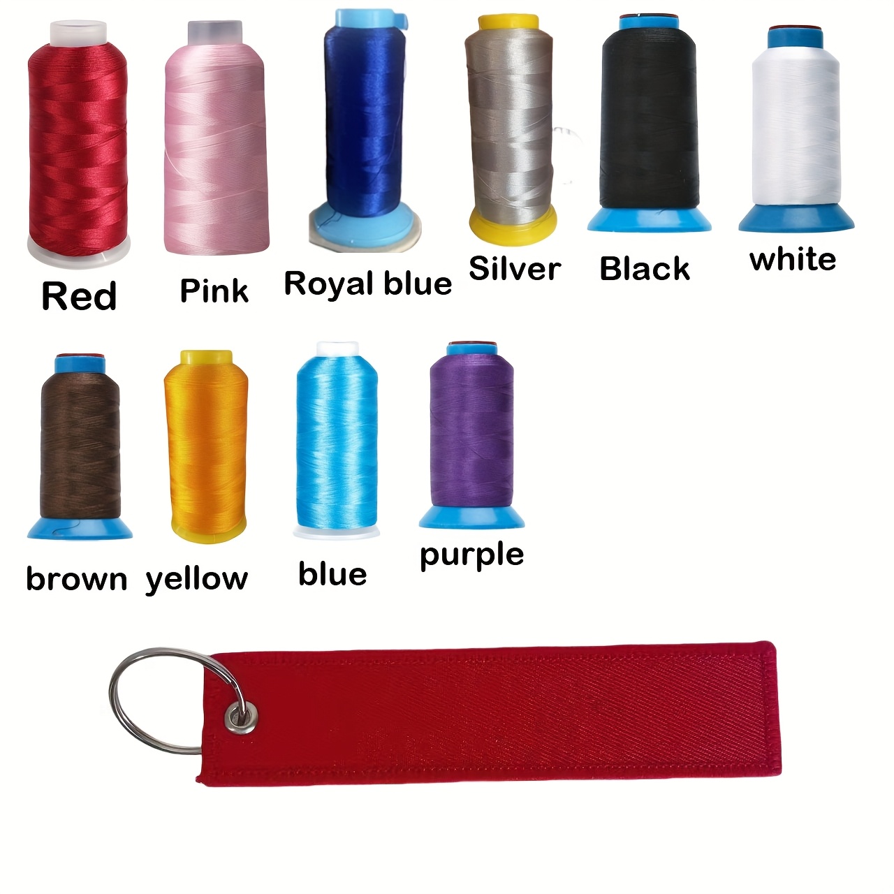 Custom Embroidered Travel Tags - Durable Polyester, To Luggage & Backpacks, Ideal For Casual Trips, Personalized Gift Option, Luggage Tags