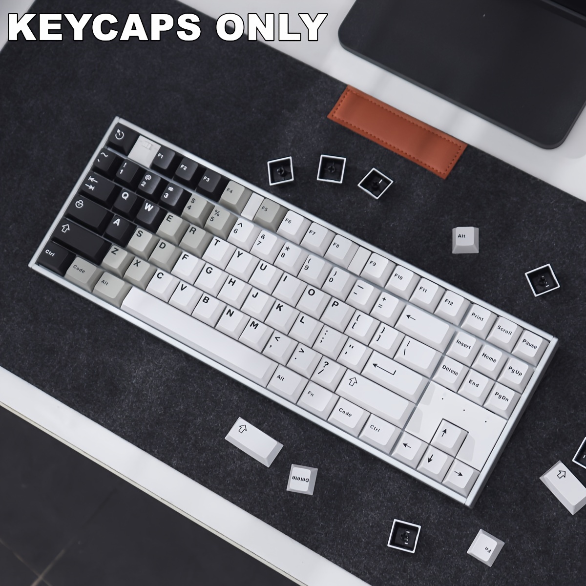 Gradient Keycaps Abs Material 121 Keys Cherry Profile Double