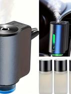 smart car air aromatherapy diffuser scented car air freshener three bottles of essential oils humidifier car essential oil diffuser