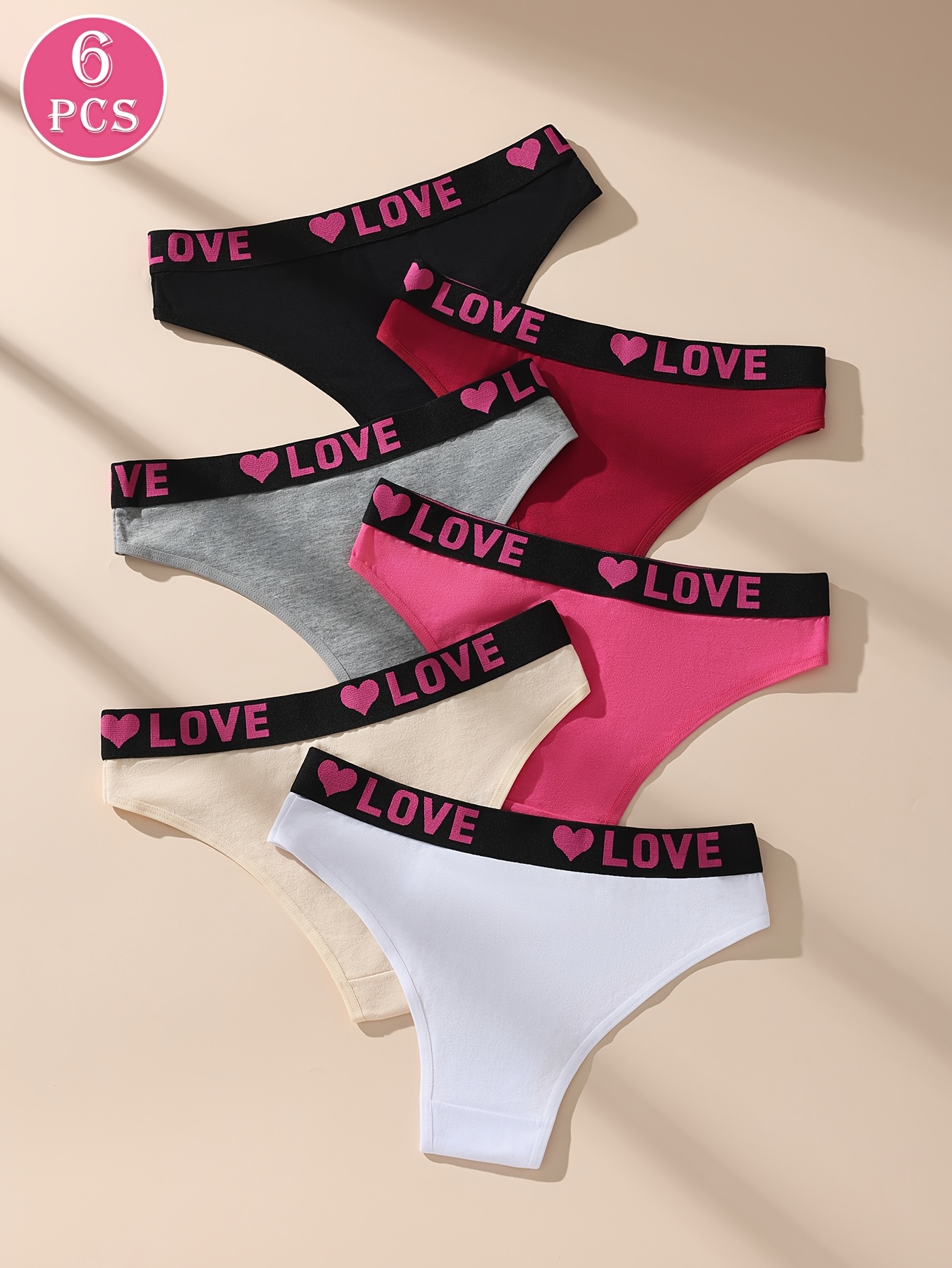 paquete bragas bajas mujer ropa interior Temu Ecuador - Main Image