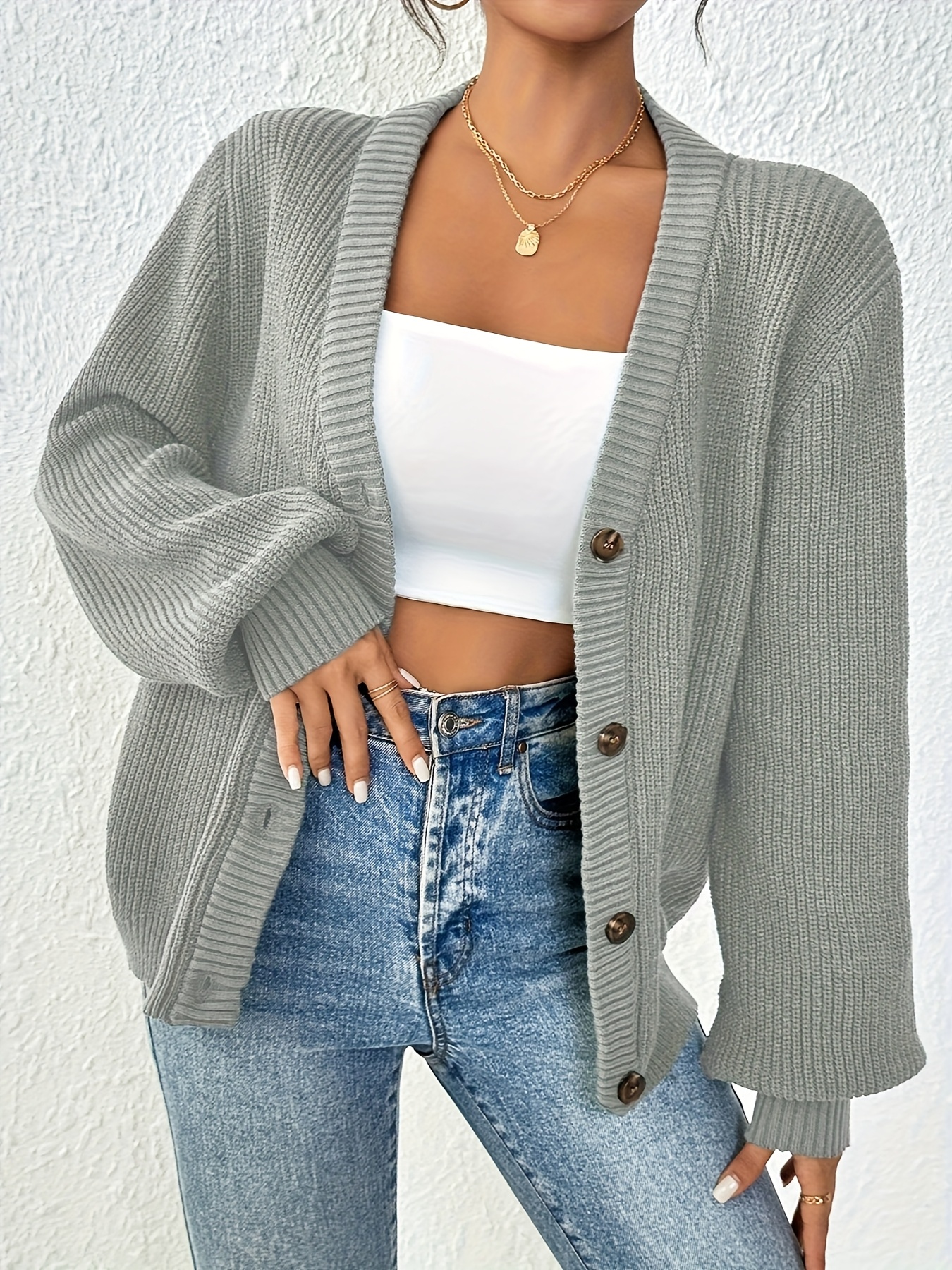 Eleganter Cardigan aus Viskose