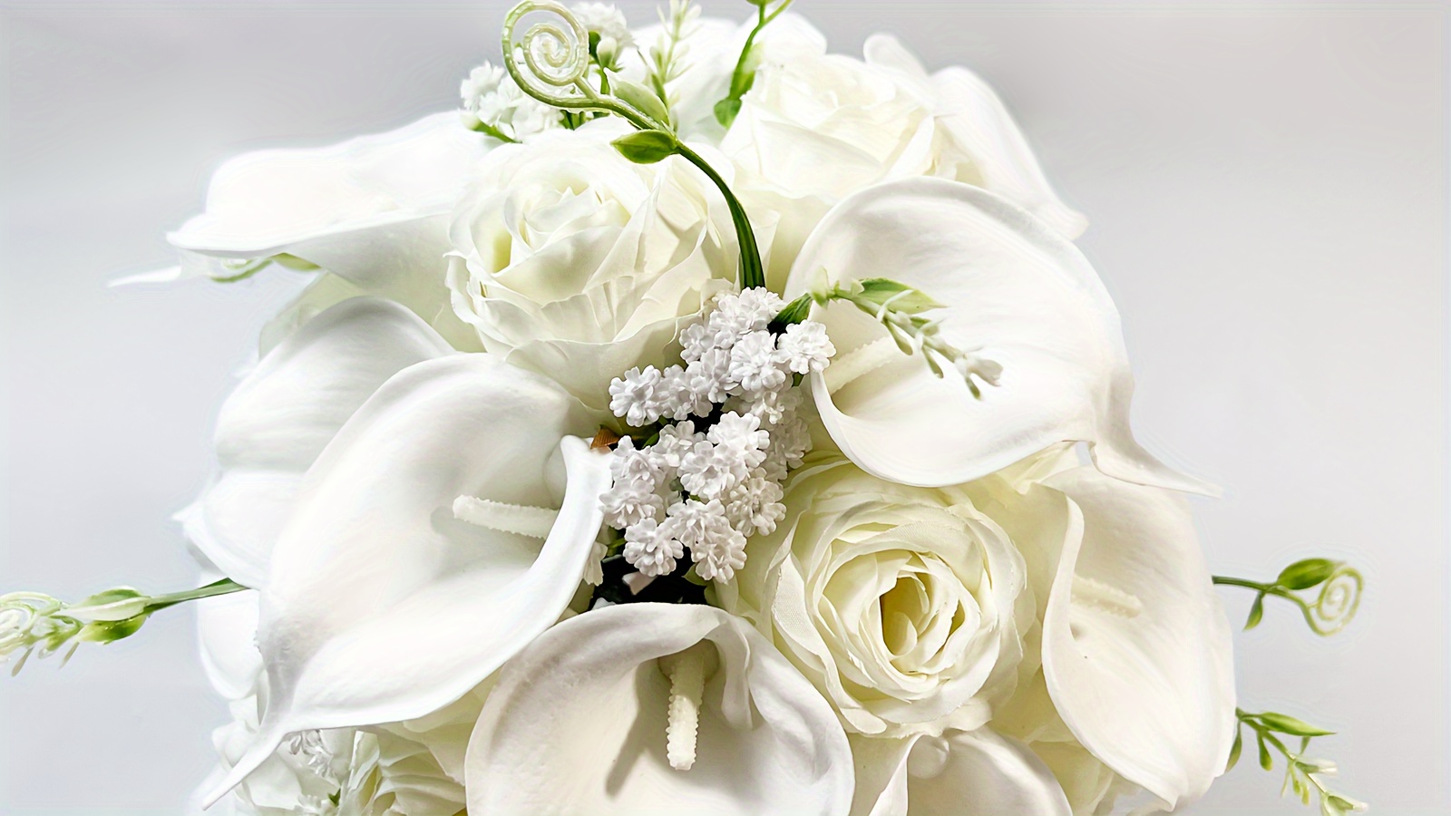 элегантная калла для свадебного букета лотоса романтическая вода свадебные фотографии особые случаи детали 5