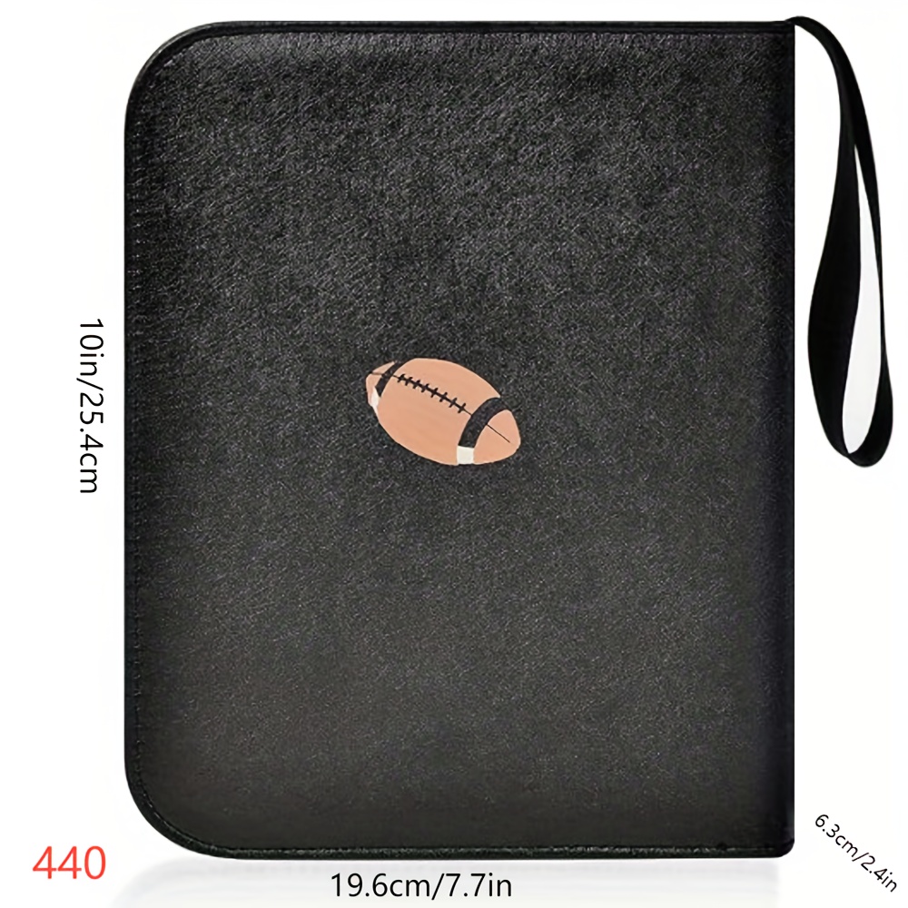 football binder cards Amazon.com: 400 Cards Football Card Binder, 4-Pocket Card Collections  Trading Card Binder 50 Pages Double-Sided Cards Holder with Zipper 3-Ring  Card Album for Sports Football Card Sleeves Protectors : Toys & Games