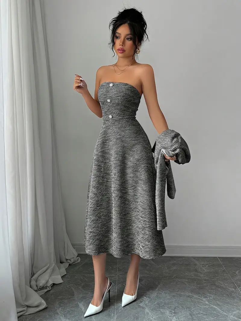 pearl embellished bodycon dress Lucki Elegant Contour Off-Shoulder Pearl Embellished Bodycon Bandage Mini Dress