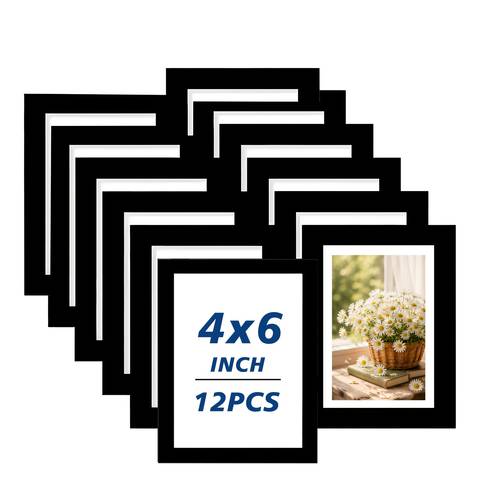 item picture 12pcs 12pcs magnetic photo frames suitable for pictures posters certificates documents clear vertical magnetic picture sleeves with magnetic holders reusable frames for office display for photos artwork posters frames