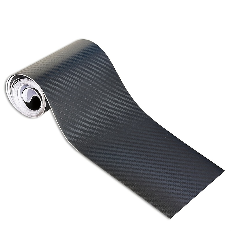 E-shop 3D Carbon für Auto Farbwechsel, Selbstklebende Karosserie Aufkleber für Säulen Türfenster Kratzschutz Tape, Carbon Fiber Vinyl Wrap, Wasserdicht