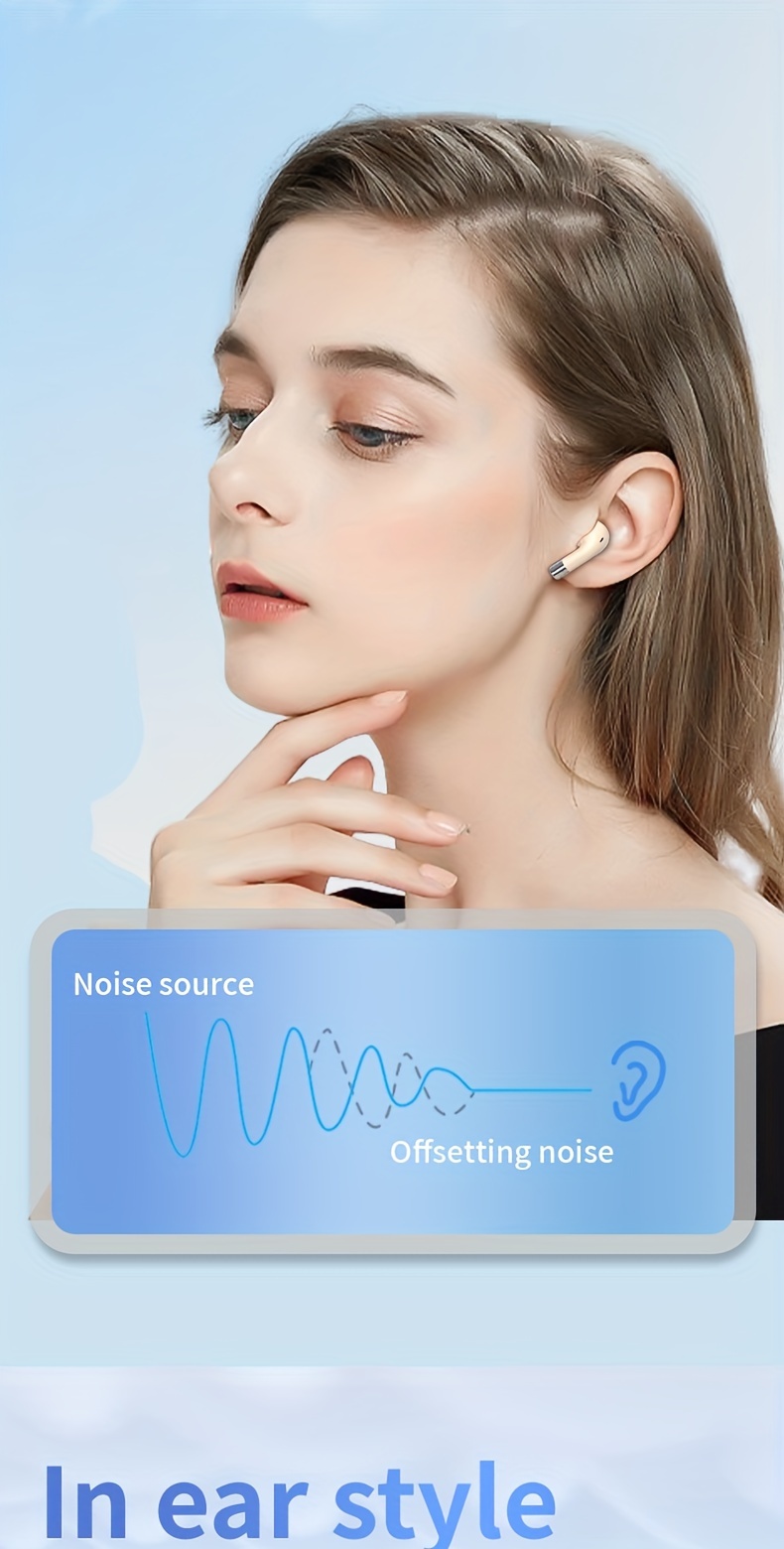 مجموعتان من سماعات الأذن اللاسلكية الحقيقية TWS