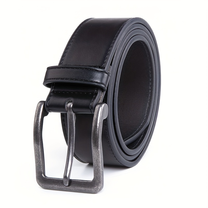 

Mens Belt For Suits, Jeans, Uniform With Single Prong Buckle
