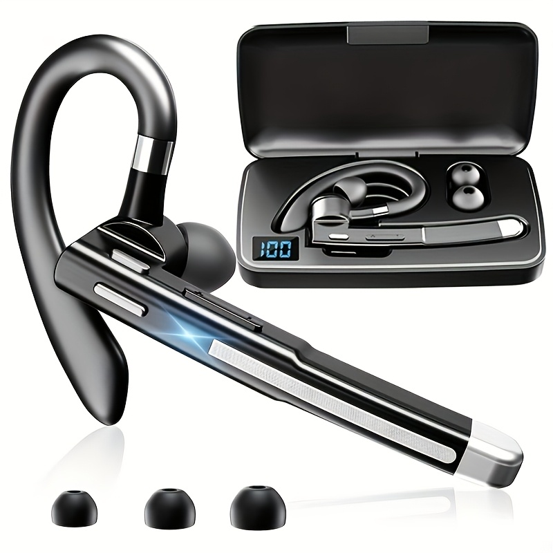 TEMU True Wireless Earphones | Comfortable In Ear Design, Single-sided, Enc Call Noise Cancelling Microphone, Lightweight, , Suitable For Daily Use,