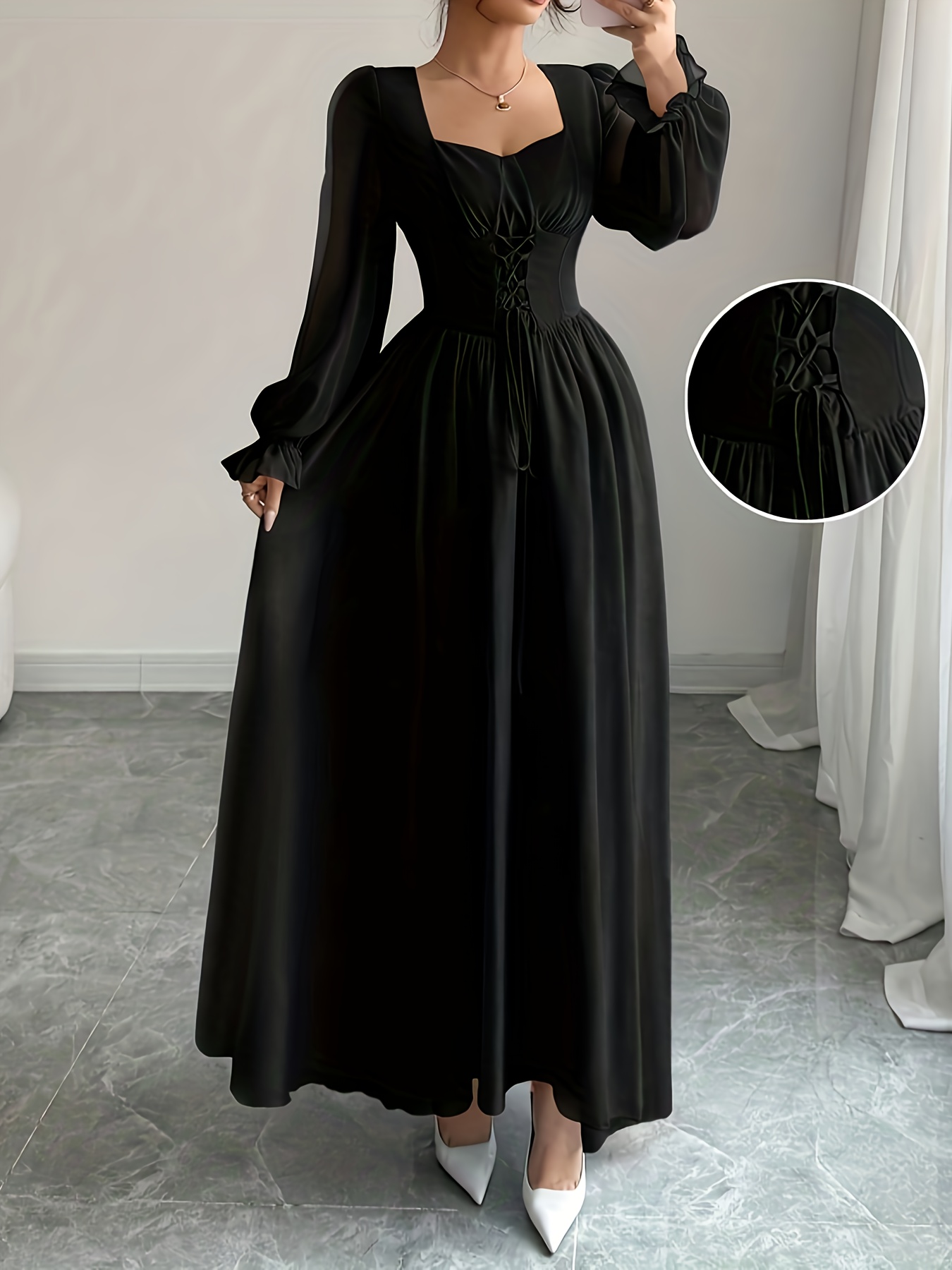 winter dresses sold on Temu United States