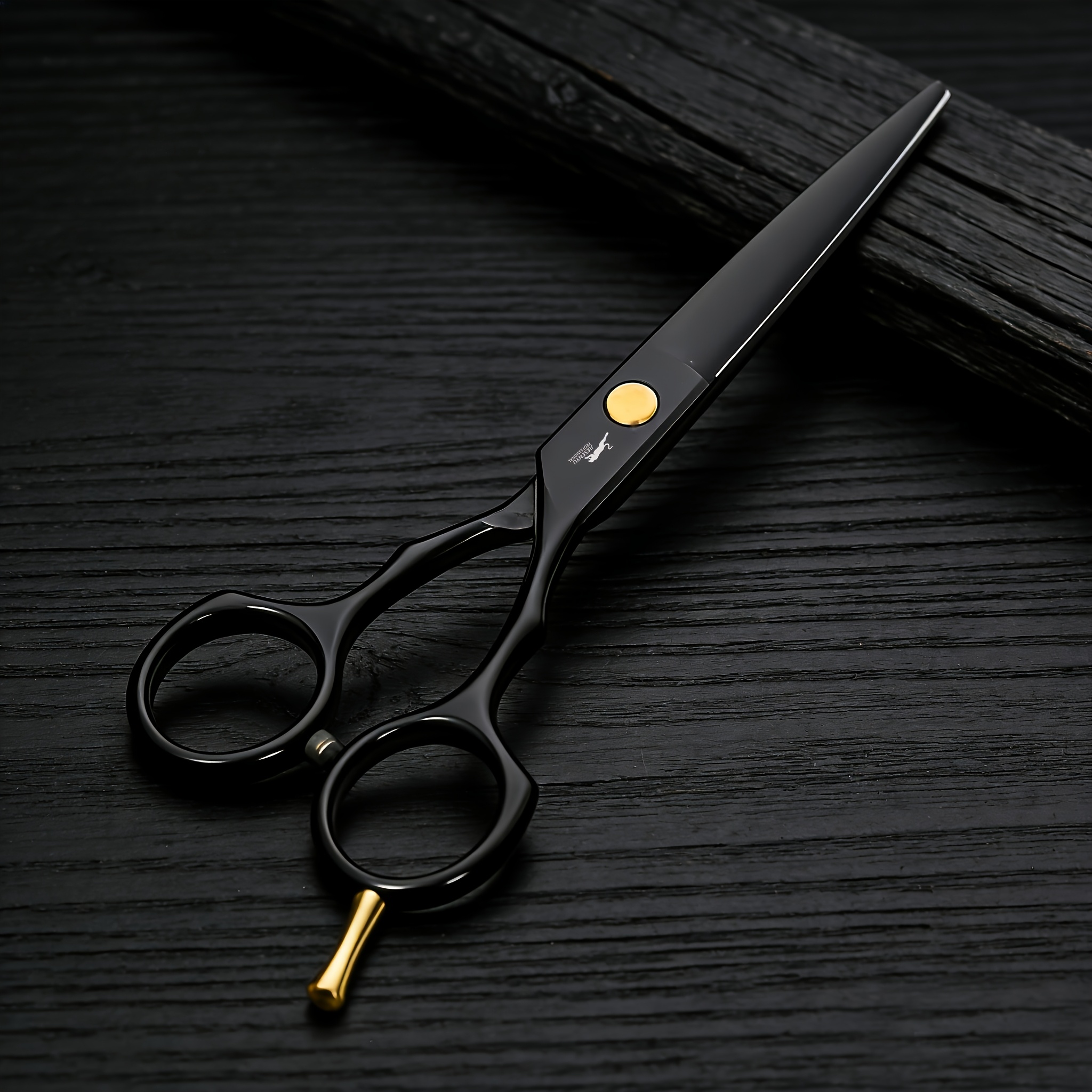 E-shop 1 Stück 5,5-Zoll Schwarz Lackierte Hochwertige Friseurschere – Extrem Scharf. Hergestellt aus 440 Edelstahl handgeschliffen. Ich bin seit 10