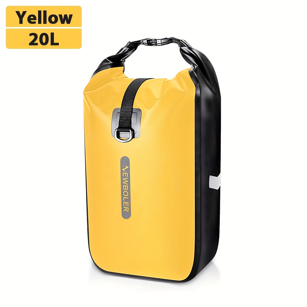 E-shop 10L/20L 1 Stück Großvolumige Fahrradtasche, Fahrrad-Gabeltasche Fahrrad-Gepäckträger-Tasche, geeignet für Wandern Camping Reisen, MTB